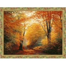 "Осенняя дорога" - набор для вышивания крестом