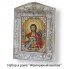 Набор в раме с бисером - икона - Св. мч. Иоанн воин