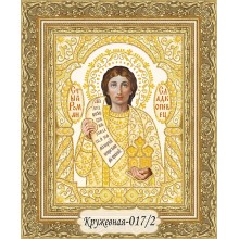 "Святой Роман Сладкопевец" - набор для вышивания в "кружевной" технике
